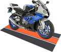 78 x 31 Inch Motorcycle Mat Garage Floor Rug Washable Parking Mats by Drydiet