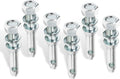 6-Pack S07020800 Cat 1 Draw Pin Hitch Accessories for Tractors, 5-1/2-Inch - Universal Forged Draw Pins with Rust-Resistant Coating, Ideal for Compact & Small Tractors