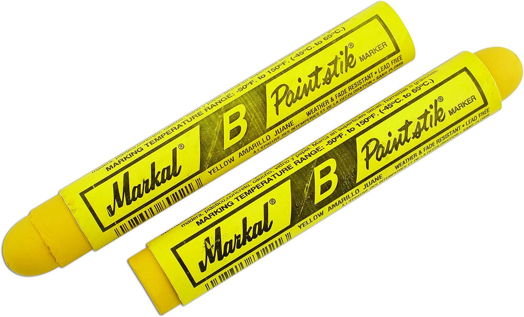 CONNECT 35100 Tyre Marker Pens-Yellow (Box of 12)