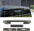 Smoked Third 3rd Brake Light Cover Guards Fit for Chevrolet Silverado 2019-2025, High Mount Stop Lamp Cover Trim