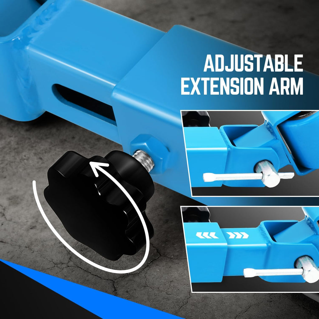 DNA MOTORING TOOLS-00249 Fender Roller Reforming Extending Tool Heavy Duty Wheel Arch Roller Flaring Former for Automobile Maintenance, Blue