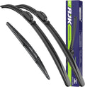 AJK Wiper Blades for Mazda CX-3 2016 2017 2018 2019 2020 2021, 2 Piece All by AJK