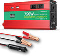 750W Power Inverter, DC 12V/24V to 110V AC Car Inverter by TAGEEBLU