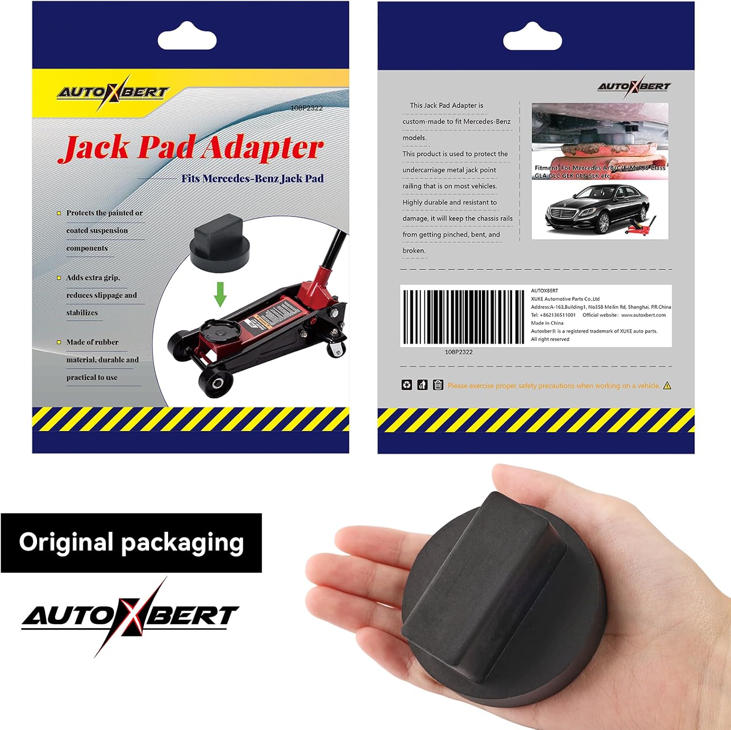 Rubber Jacking Point Jack Pad Frame Stand Adaptor for Mercedes Benz A B C E R S Class CLA CLC CLK GL GLA G GLE GLC M SL SLK SLR
