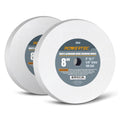 powertec bench grinder wheel 2pk, 8 inch grinding, main product view