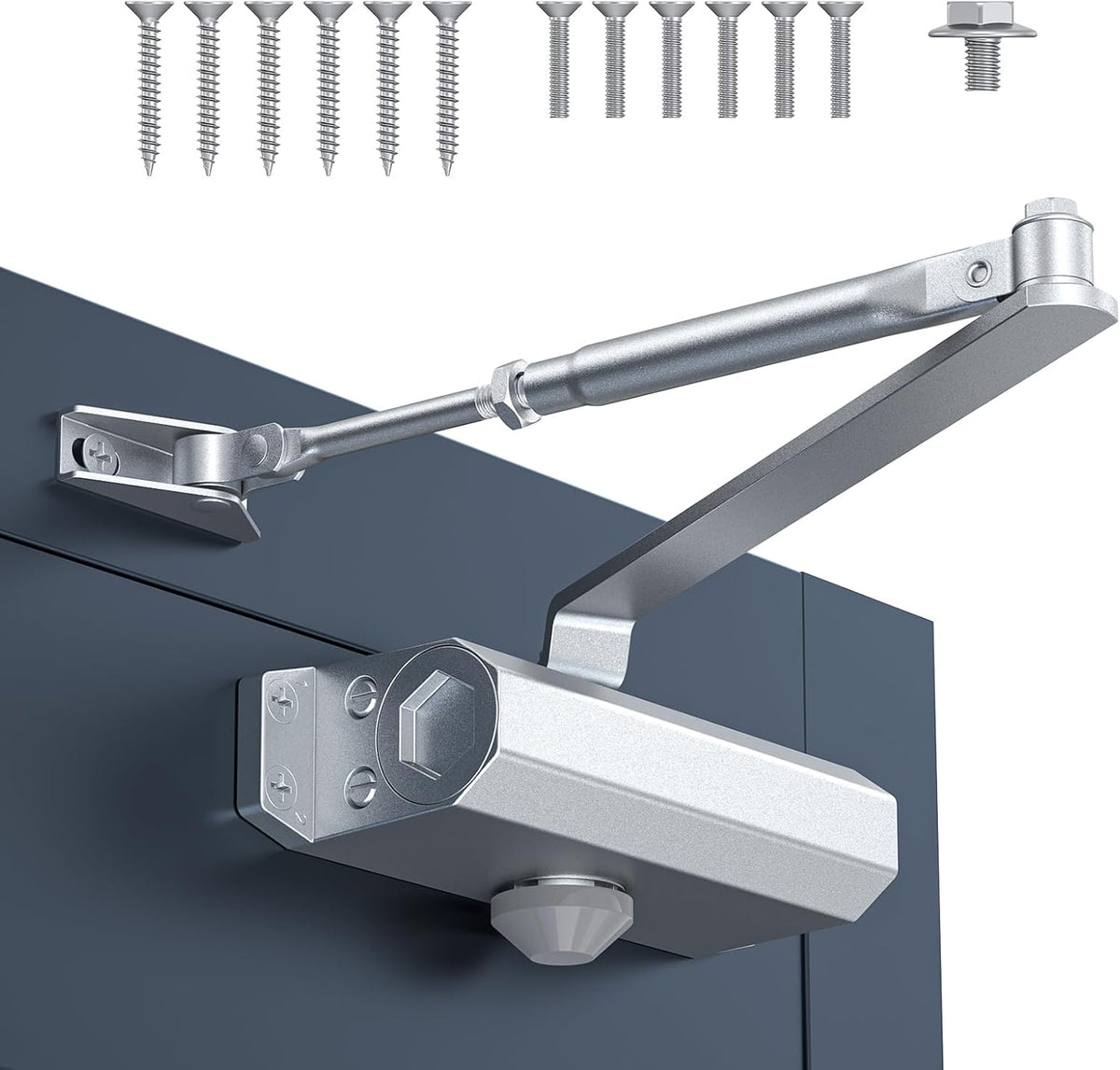 automatic door closer, door closer for commercial use, main product view