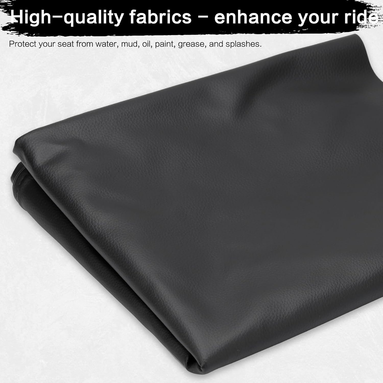 Upgrade UTV Seat Covers Compatible with Polaris Ranger 400 500 570 800 Miside with Waterproof PU Coating, Accessories for Polaris Ranger Seat Replacement