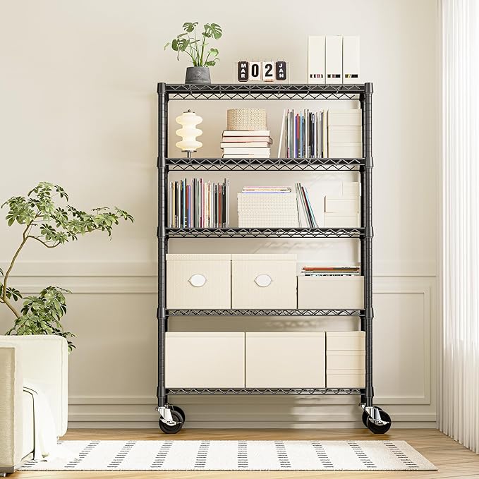 IZEUK 5-Tier Storage Shelving Unit - Image 7