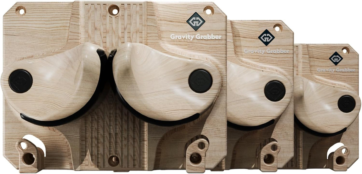 Ultimate Ski & Snowboard Wall Rack | Secure, Non-Slip Storage | Fits Any