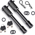 Kohree Trailer Hitch Pin Lock Set, 5/8 Inch Locking Hitch Pin with Keys, Tow Hitch Receiver Pin Lock Set Trailer Locking Pin for Class III IV Tow RV Trailer Hitch, Anti-Theft & Anti Rattle