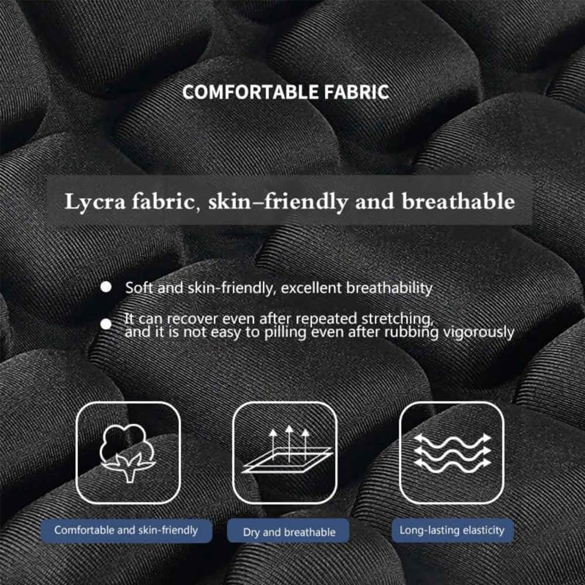 Motorcycle Seat Cushion 3D Air Pad for CF Moto Papio 125 2021–2026, Shock Absorbing Breathable Seat Cover for Long Rides, Comfort Driver & Passenger Anti-Slip Cushion