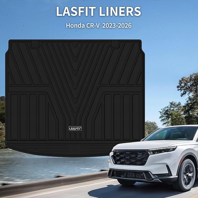 LASFIT Cargo Liner for Honda CR-V 2023 2024 2025 2026 All Weather TPE Car Trunk - Image 2