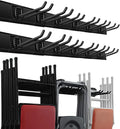 Wallmaster Garage Storage Organization Wall Mount, Garden Tool Rack Organizer