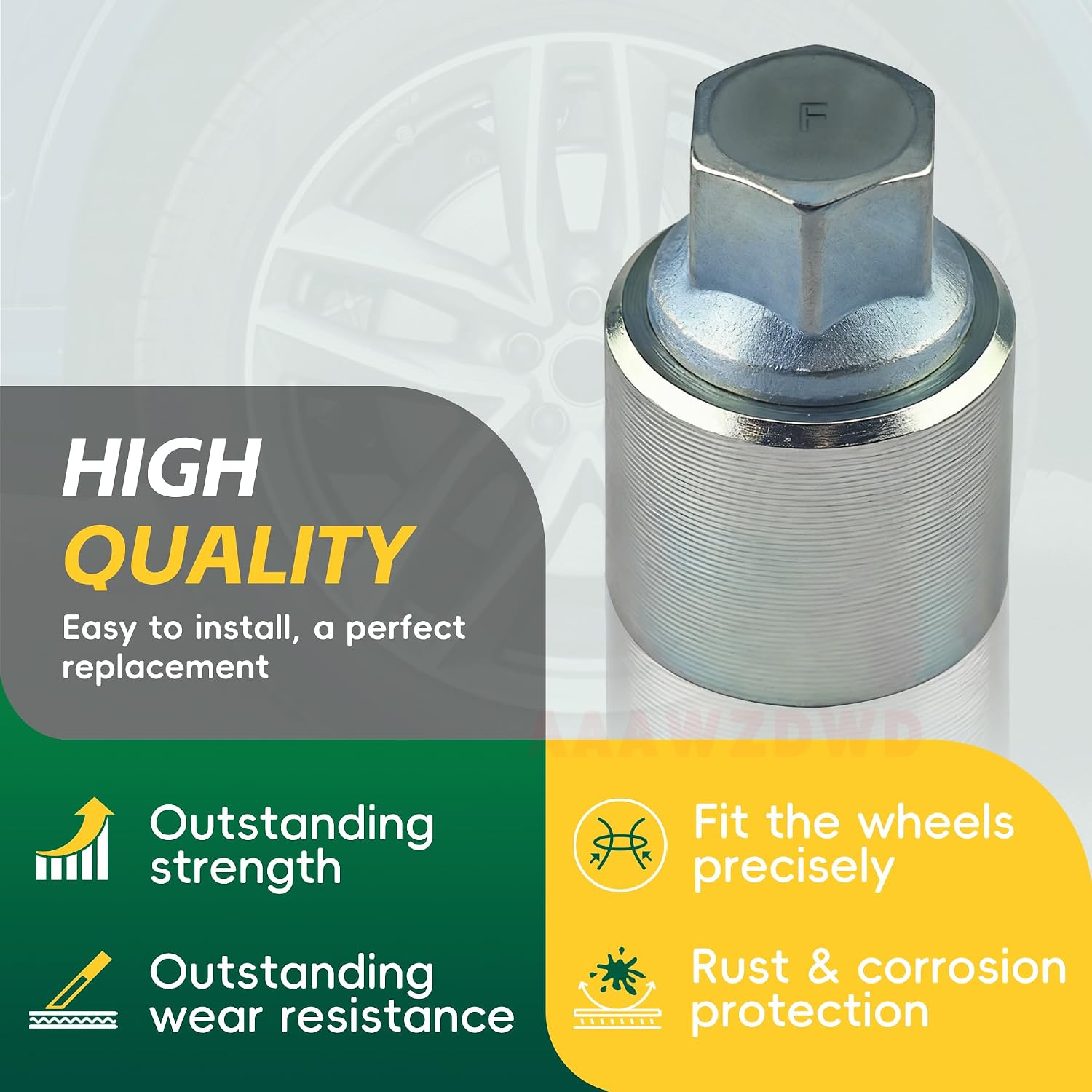 #F/806 Compatible with Audi A3 A4 A5 A6 A8 Q3 Q5 Q7 Wheel Lock Key Lug Key | F 806 Wheel Locking Nut Key Tire Lug Key Replacement
