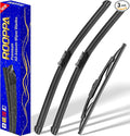 3 wipers Replacement for 2011-2017 GMC Terrain/2011-2017 Chevrolet Equinox by ROOPPA