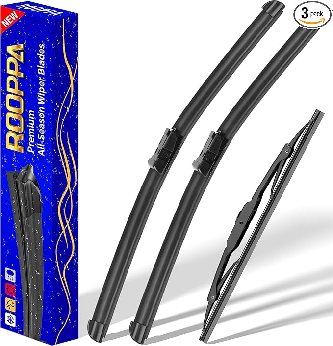 3 wipers Replacement for 2011-2017 GMC Terrain/2011-2017 Chevrolet Equinox by ROOPPA