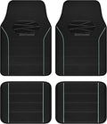 Skechers Memory Foam Car Mats, Leather Piping Car Floor Mats by Skechers