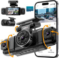 iiwey n5 4 channel dash cam for cars, main product view