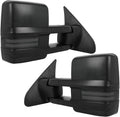 A Pair Towing Mirrors Fits 2007-2017 for Toyata Tundra, Power Adjusted View Mirror