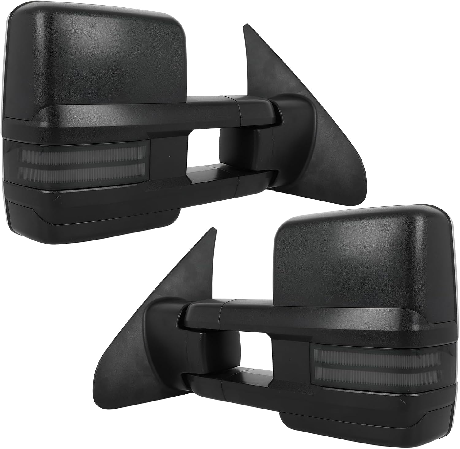 A Pair Towing Mirrors Fits 2007-2017 for Toyata Tundra, Power Adjusted View Mirror