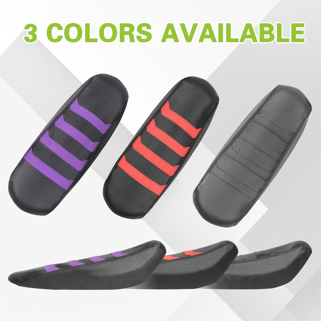 Surron Seat Cover, Purple | Non-Slip No Staples or Trimming Electric Dirt Bike Seat Cover for Sur Ron Light Bee X
