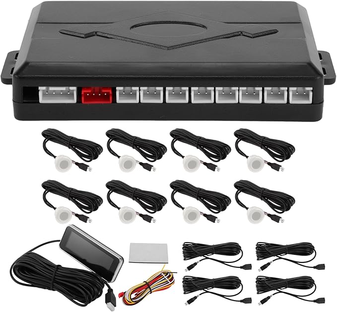 Motoforti Car Auto Vehicle Reverse Backup Radar System Reverse Parking Sensors by MOTOFORTI