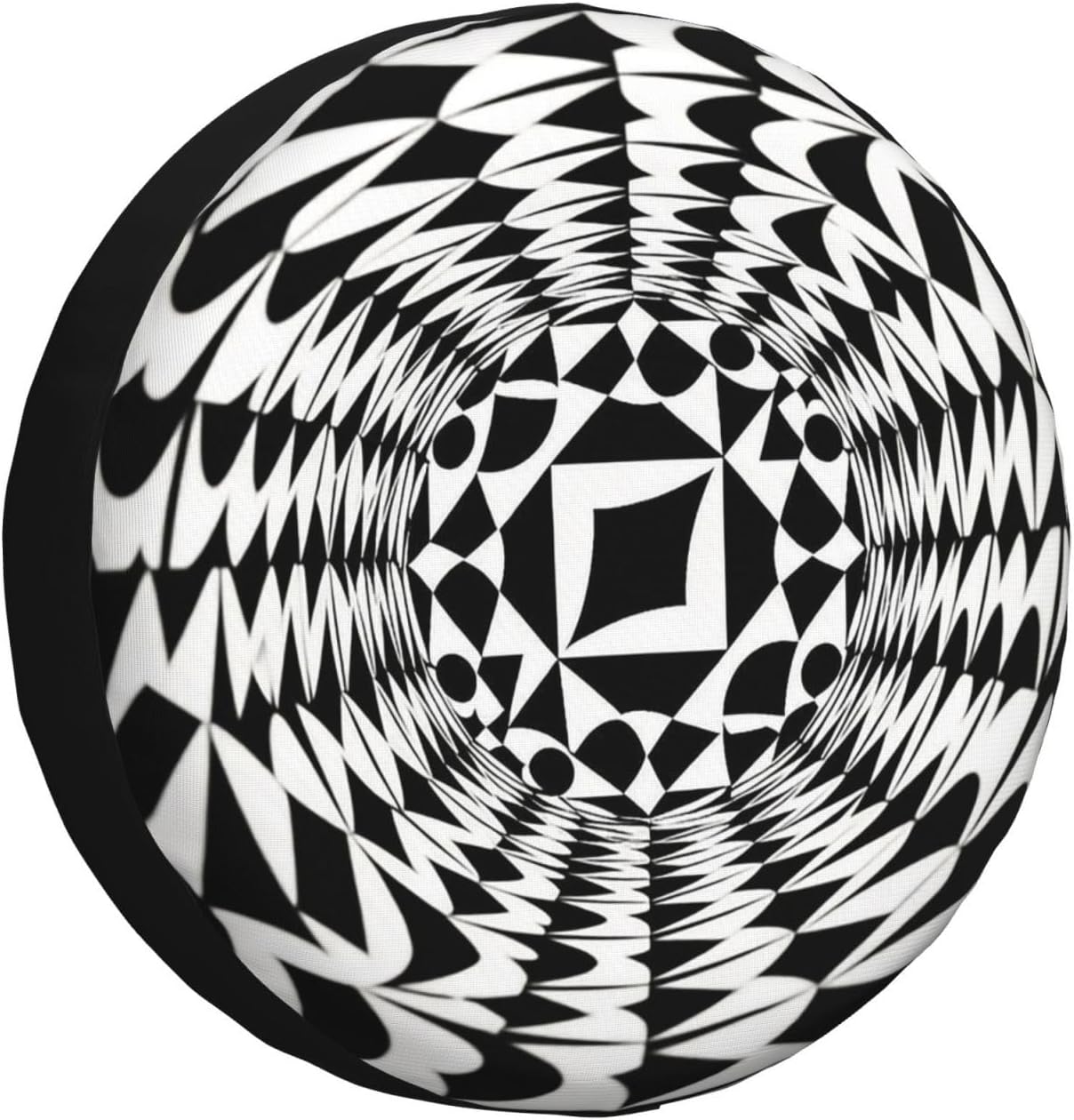 3D Optical Illusion Trap Print Universal Spare Tire Cover for RV, Jeep | Wheel Protector Fits Rv, Trailer, Jeep, Shield Tires From Sun, Dirt And Rain For Outdoor Storage