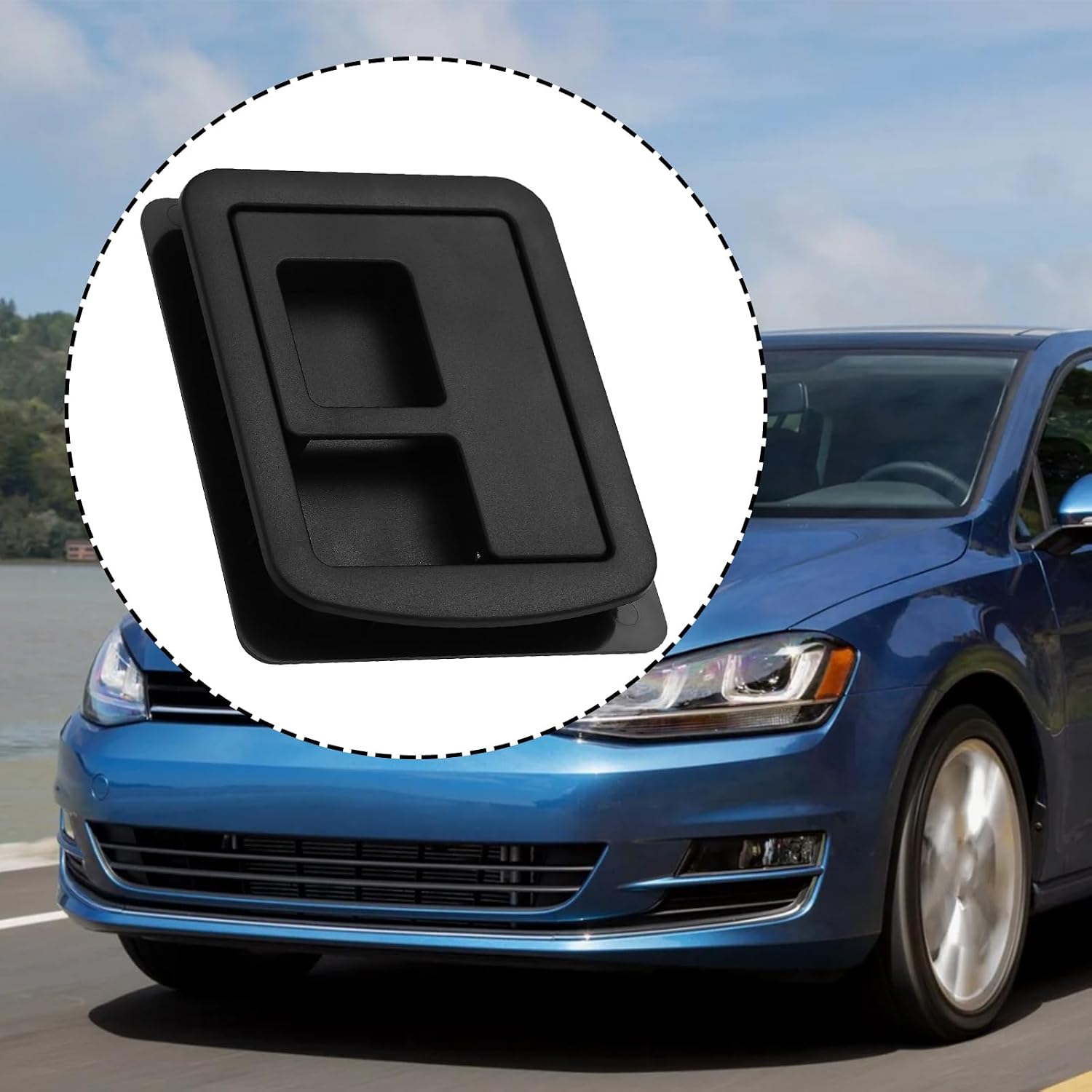 Rear Trunk Boot Carpet Handle 8E5863627 8E5863638 Compatible with Audi A4 Compatible with VW Phaeton
