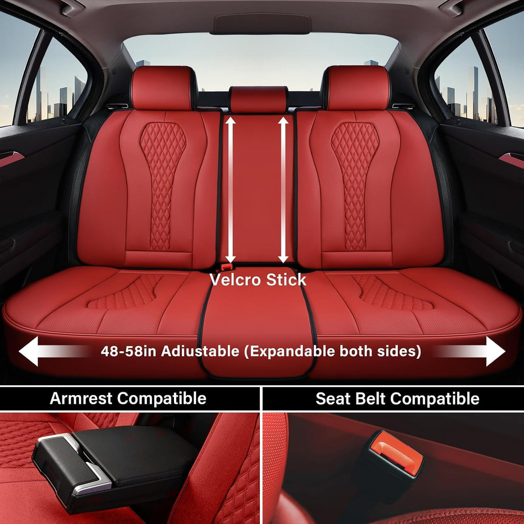 coverado seat covers, car seat covers full set, side view