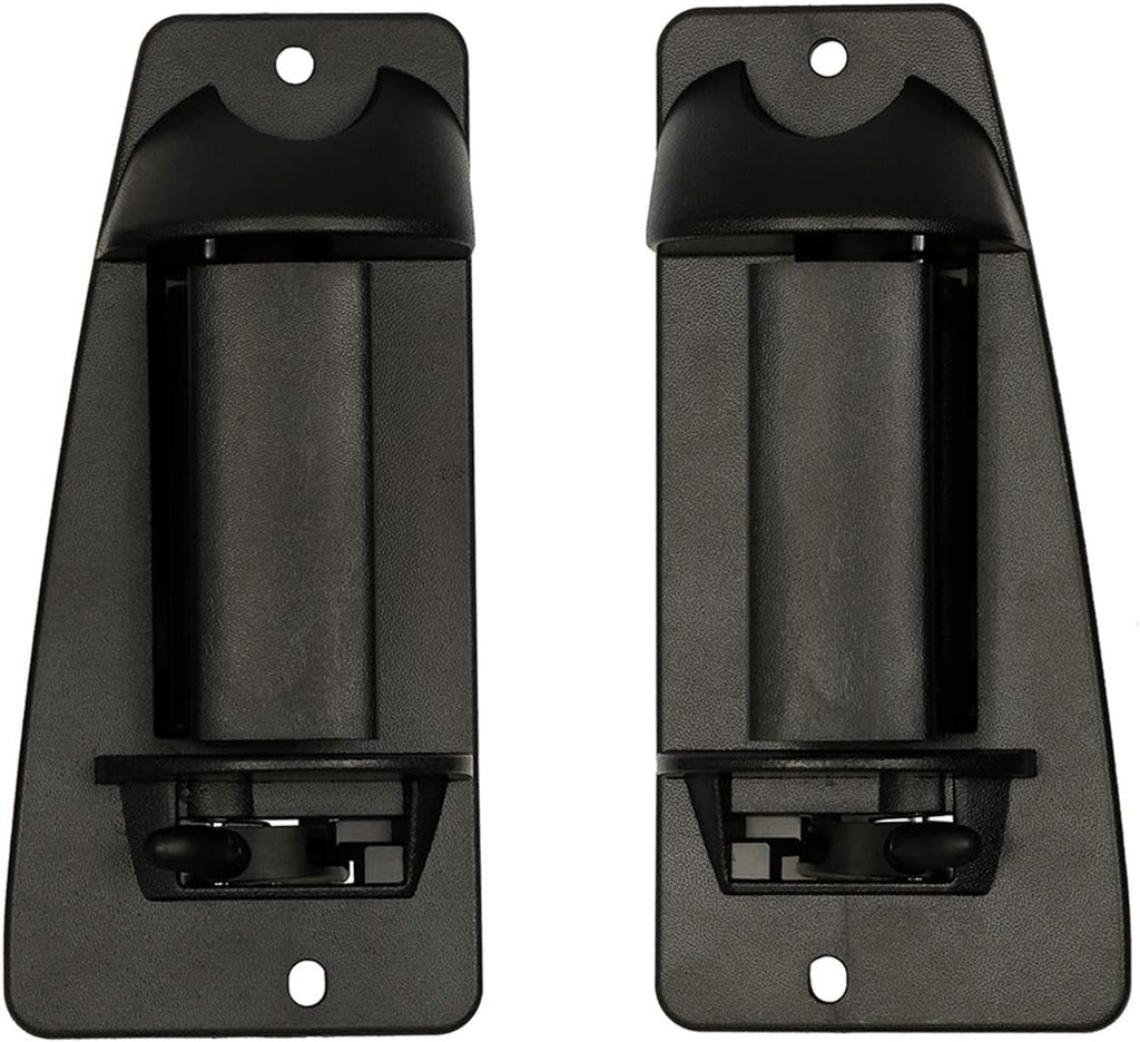 Gledewen Extended Cab Door Handle Rear Left Driver and Right Passgenger Side | for 1999-2007 Chevy Silverado GMC Sierra 1500 2500 3500 | Replaces# 15758171, 15758172