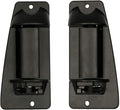 Gledewen Extended Cab Door Handle Rear Left Driver and Right Passgenger Side | for 1999-2007 Chevy Silverado GMC Sierra 1500 2500 3500 | Replaces# 15758171, 15758172