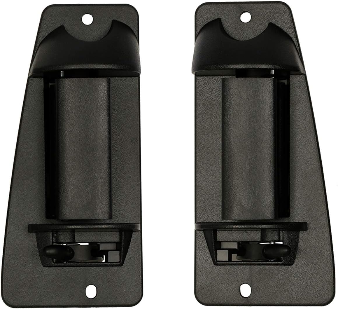 Gledewen Extended Cab Door Handle Rear Left Driver and Right Passgenger Side | for 1999-2007 Chevy Silverado GMC Sierra 1500 2500 3500 | Replaces# 15758171, 15758172