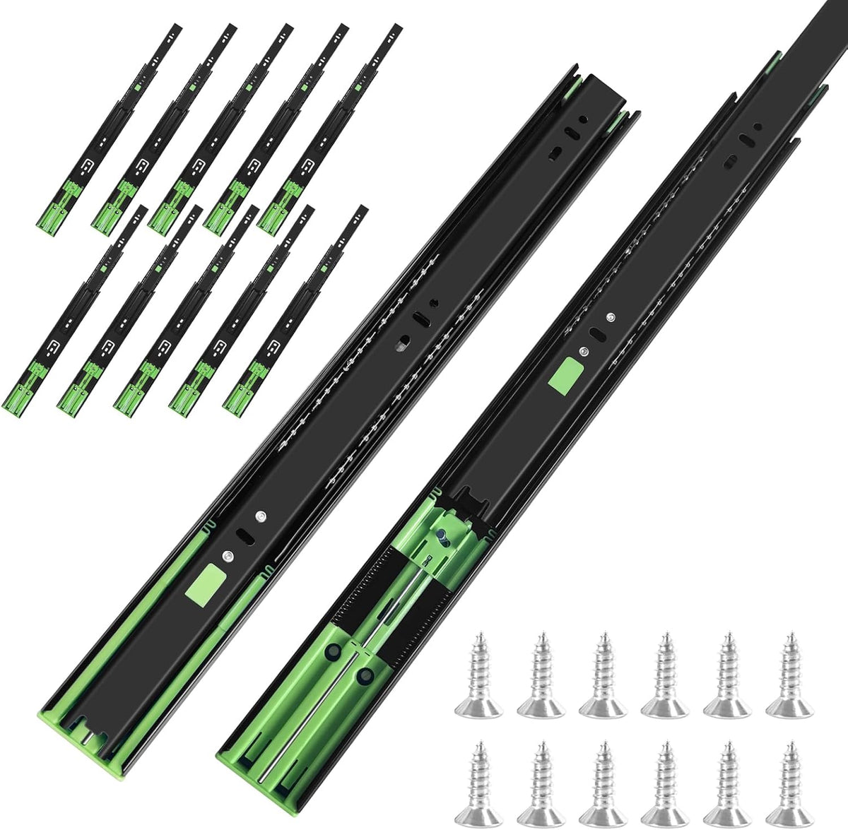 20 inch soft close drawer slides 6 pairs, main product view