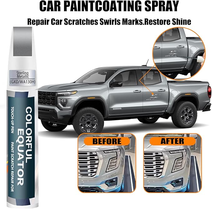 Sterling Metallic Touch Up Paint - Image 3