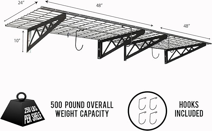 SafeRacks Wall Shelves - Image 8