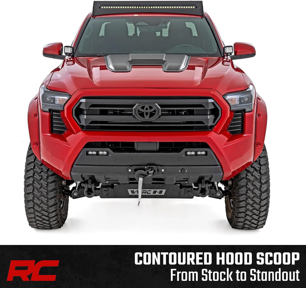Rough Country Hood Scoop for 2024 Toyota Tacoma - HS80010