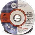 benchmark abrasives 4" type 1 aluminum oxide thin, main product view