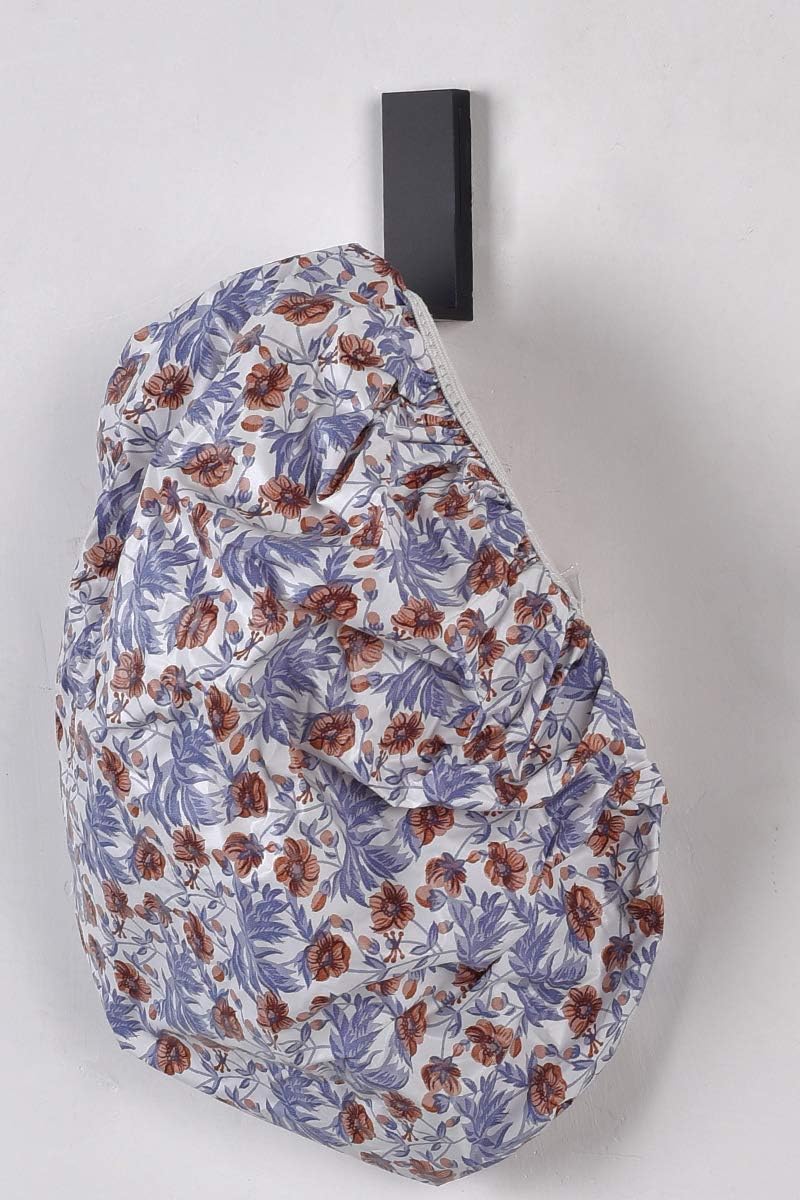 coat hooks wall mounted towel holder robe hanger, front angle view