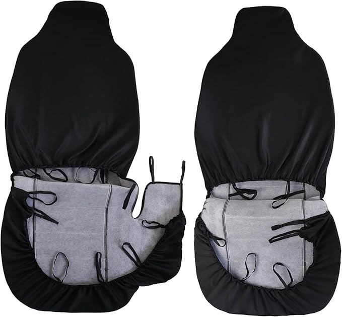 Front Car Seat Covers for 2004-2012 Ford Ranger, Front High Back 60/40 Split - Image 2