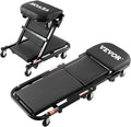 VEVOR Foldable Z Garage Creeper, 40 in, 450 lbs Load Capacity Rolling Folding by VEVOR