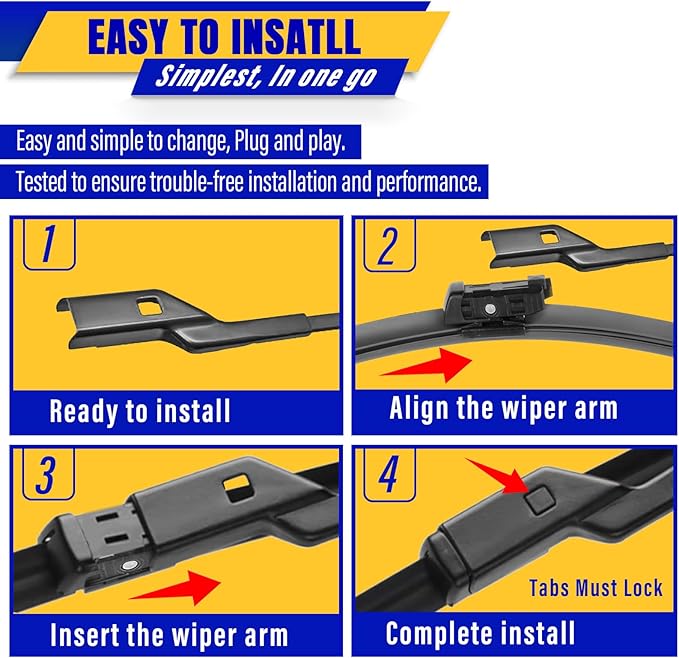 3 wipers Replacement for 2015-2021 VW Volkswagen Golf/2015-2020 VW - Image 8