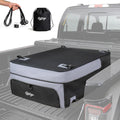 Truck Bed Cargo Bag-Waterproof Luggage Bag For Truck Bed 26 Cu. Ft Heavy-Duty PVC Truck Bed Waterproof Storage Fits Any Truck Size Dual Opening 4 Stretch Cord 2 Combination Lock (50"x40"x22")