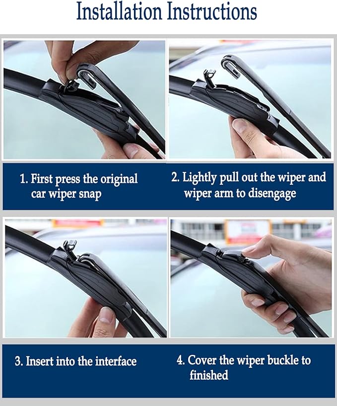 3Pcs Kia Soul Windshield Wipers - Image 6