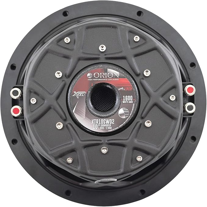 ORION XTR Series XTR10SWD2 Shallow Mount 10” Car Subwoofer, 1600W Max Power - Image 5