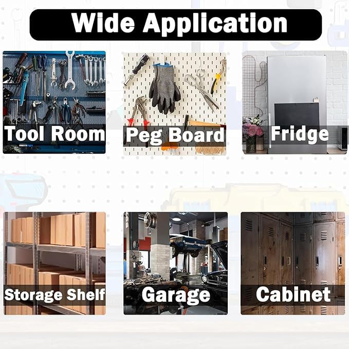 Heavy Duty Magnetic Hooks, Strong Large Magnet Hooks - Image 6