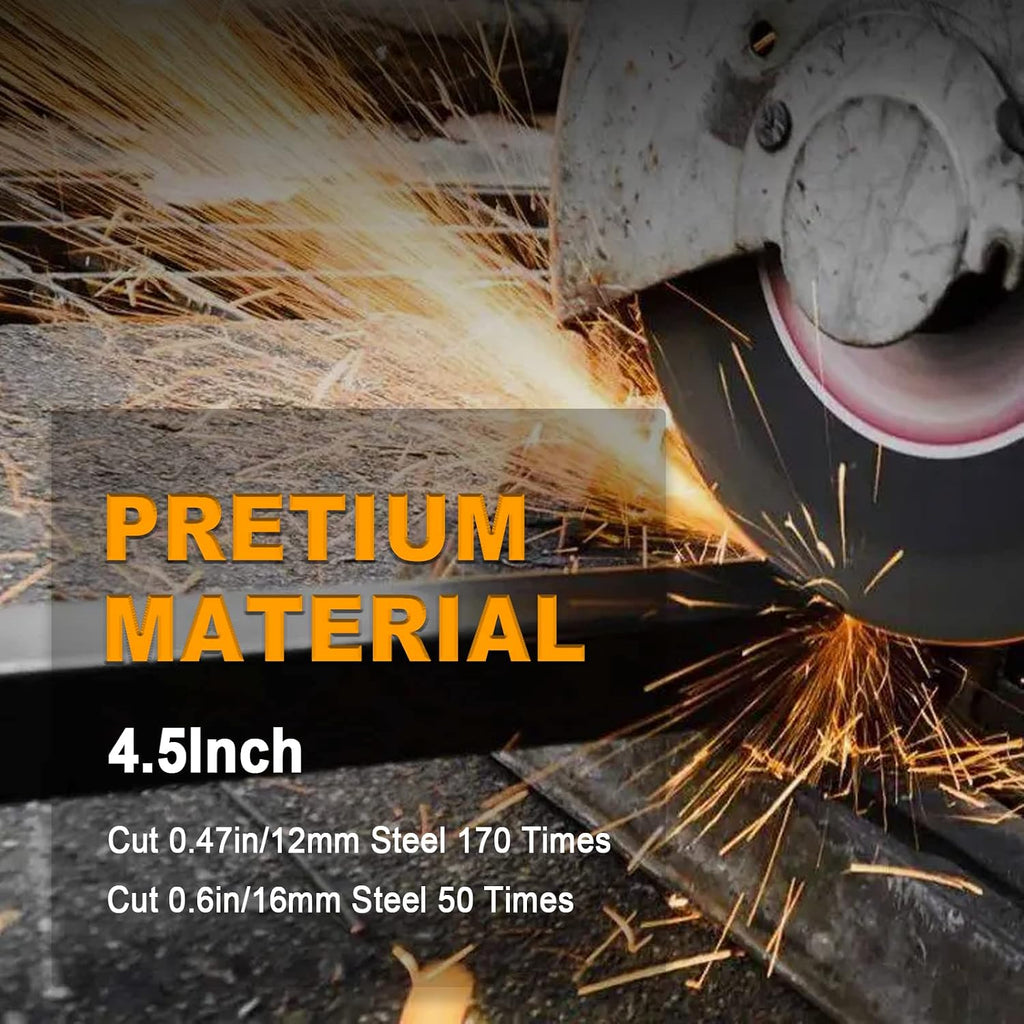 4-1/2 inch cutting wheel, 4-1/2" x 7/8" metal, package contents
