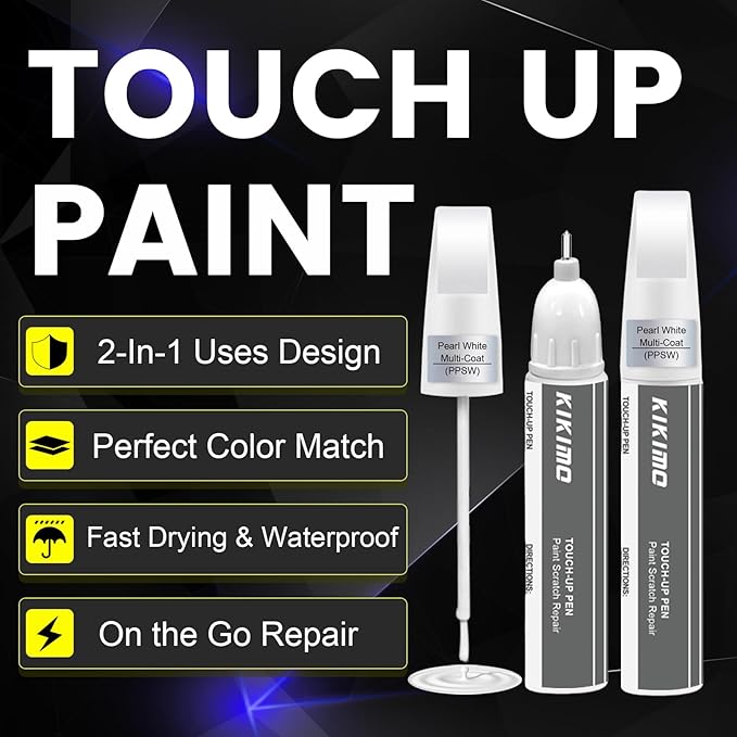 KIKIMO for Tesla Touch Up Paint), Car Paint Repair Kit for Tesla Model Y/3/S/X - Image 2