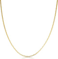 kooljewelry womens - 10k yellow gold flat oval, main product view