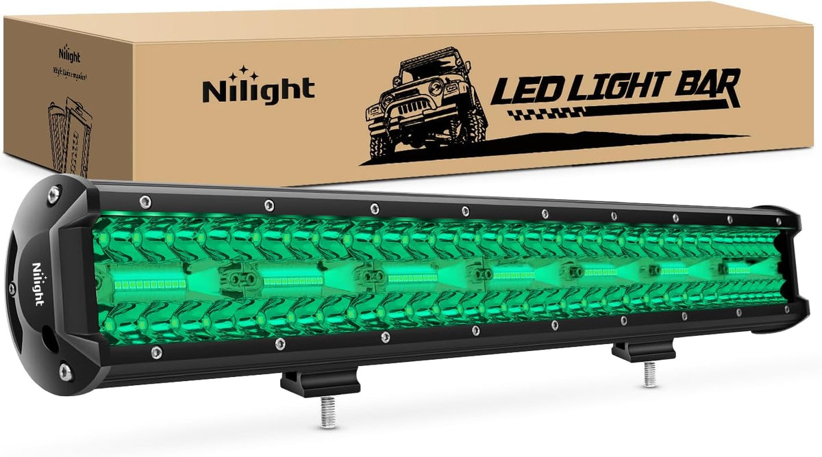 nilight 20 inch 420 w led light bar, main product view