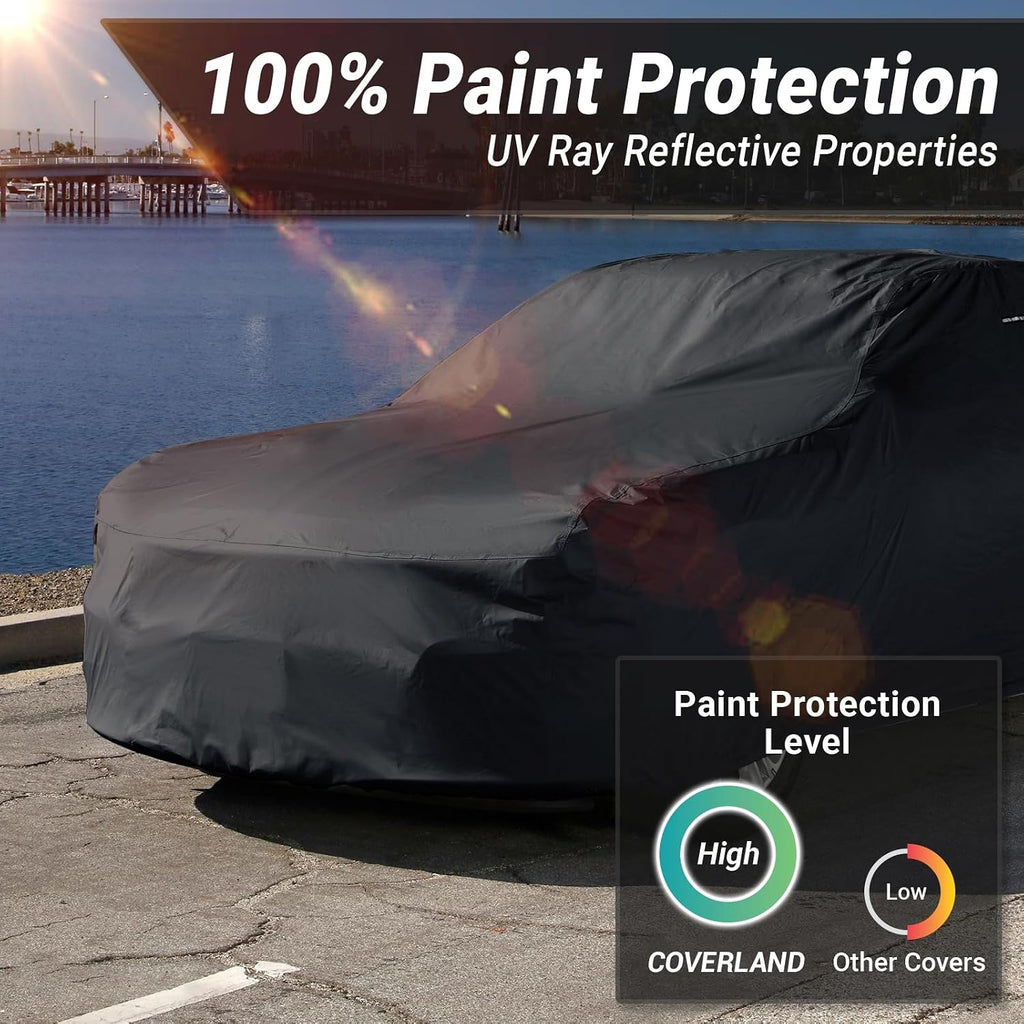 icarcover waterproof car cover for 1964-1969 buick special, side view